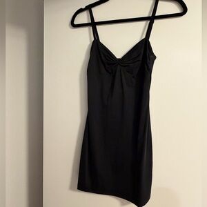 Princess Polly Dovetti Black Mini Dress